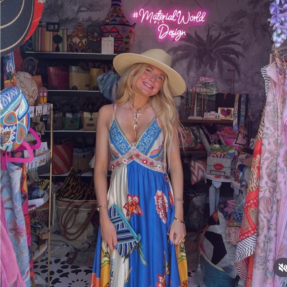 Multicolor Floral Maxi Dress